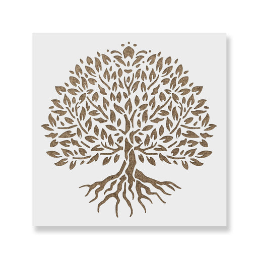 Yggdrasil Tree of Life Stencil