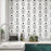 Zoom Arrow Pattern Wall Stencil