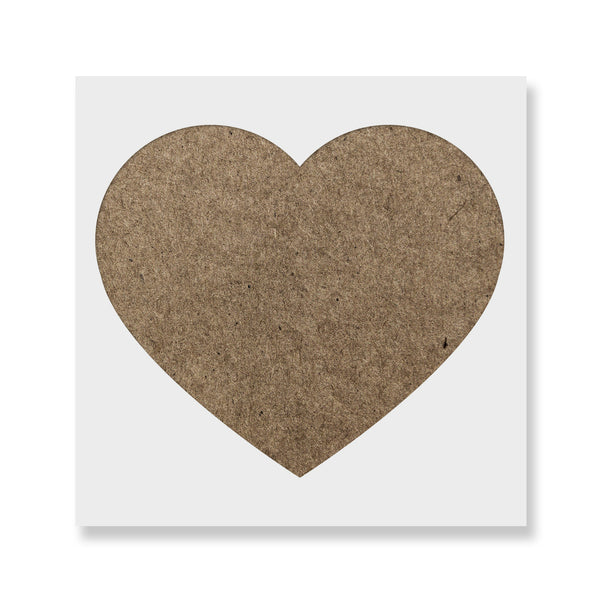 Heart Stencil – Gift Chalet