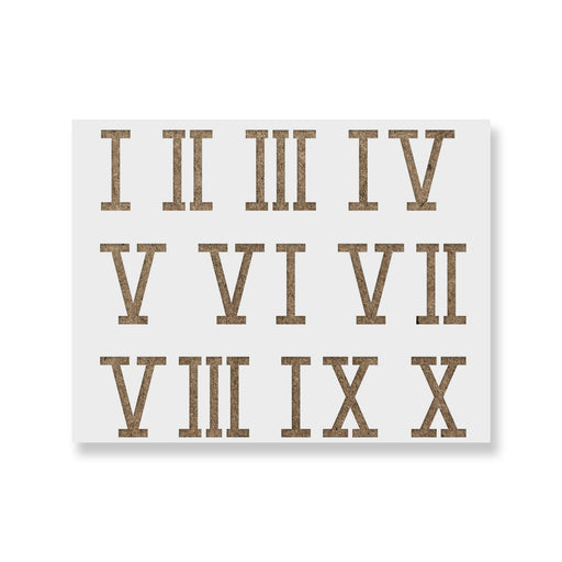 Alphabet and Number Stencil 111 Letters A to Z and Number 0 to 9 in 2 Inch  Size, Reusable Stencils 