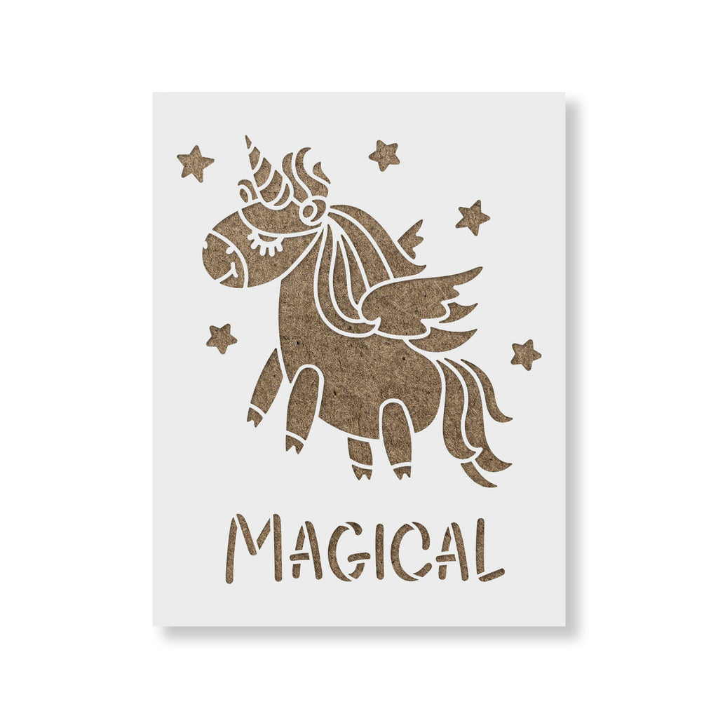 Unicorn Magical Stencils Stencil Revolution 8130