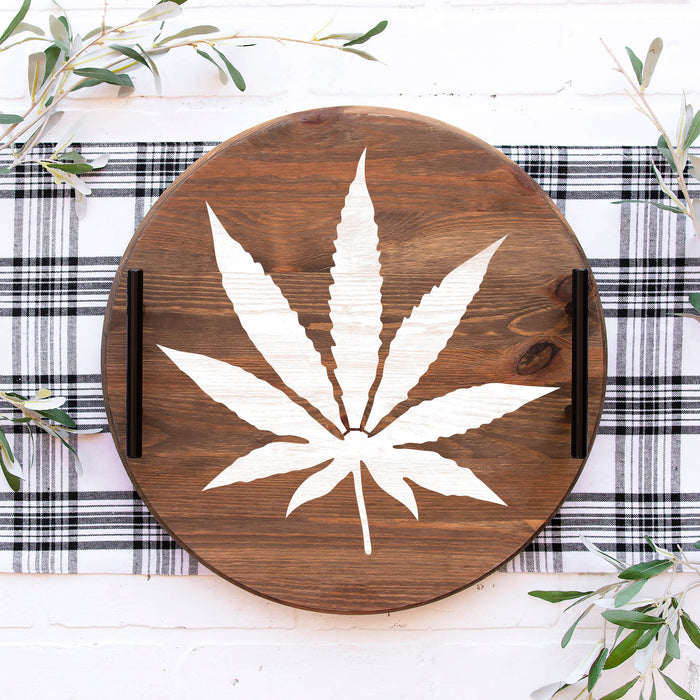  Stencil- Cannabis Leaf, Pick a Size : Handmade Products